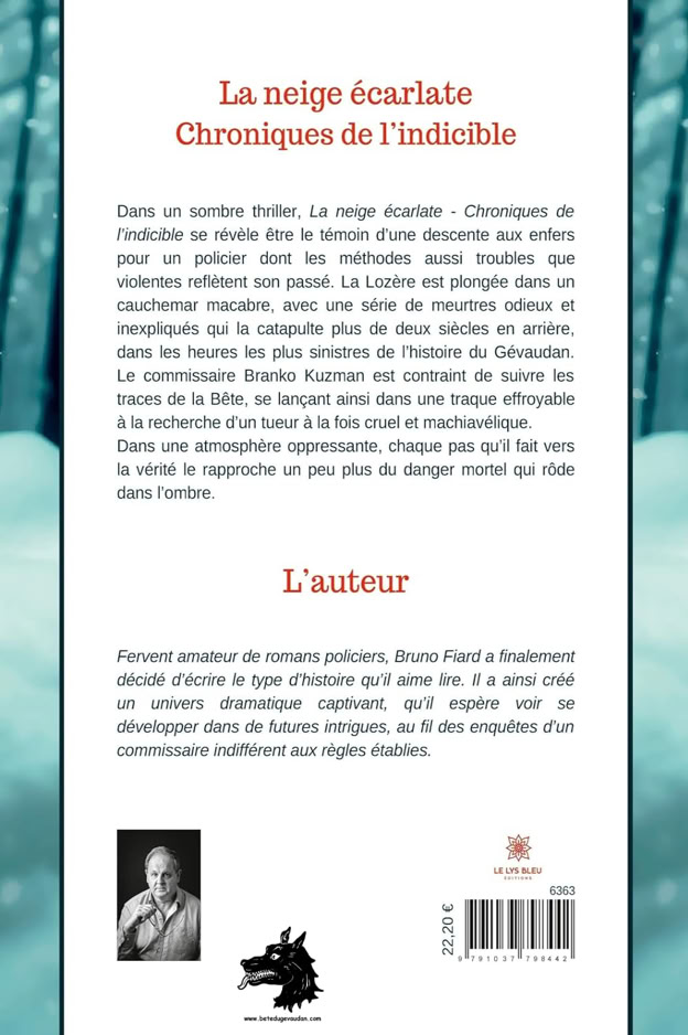 Dans un sombre thriller, « La neige écarlate - Chroniques de l'indicible » se révèle être le témoin d'une descente aux enfers pour un policier dont les méthodes aussi troubles que violentes reflètent son passé.