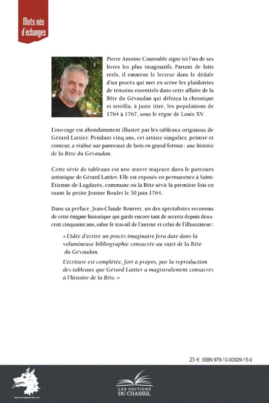 Pierre Antoine Courouble - Le jugement de la Bête - 2022