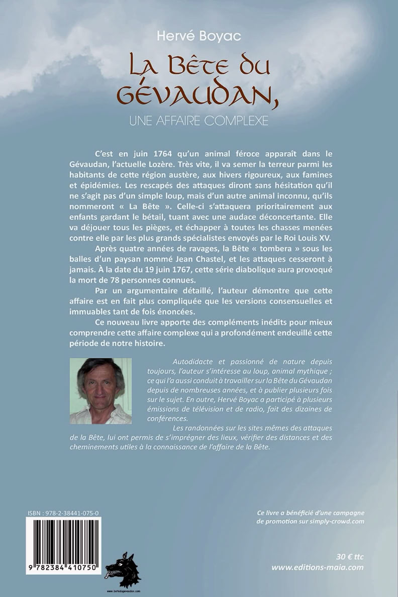 Hervé Boyac The Beast of Gévaudan A complex affair 2022