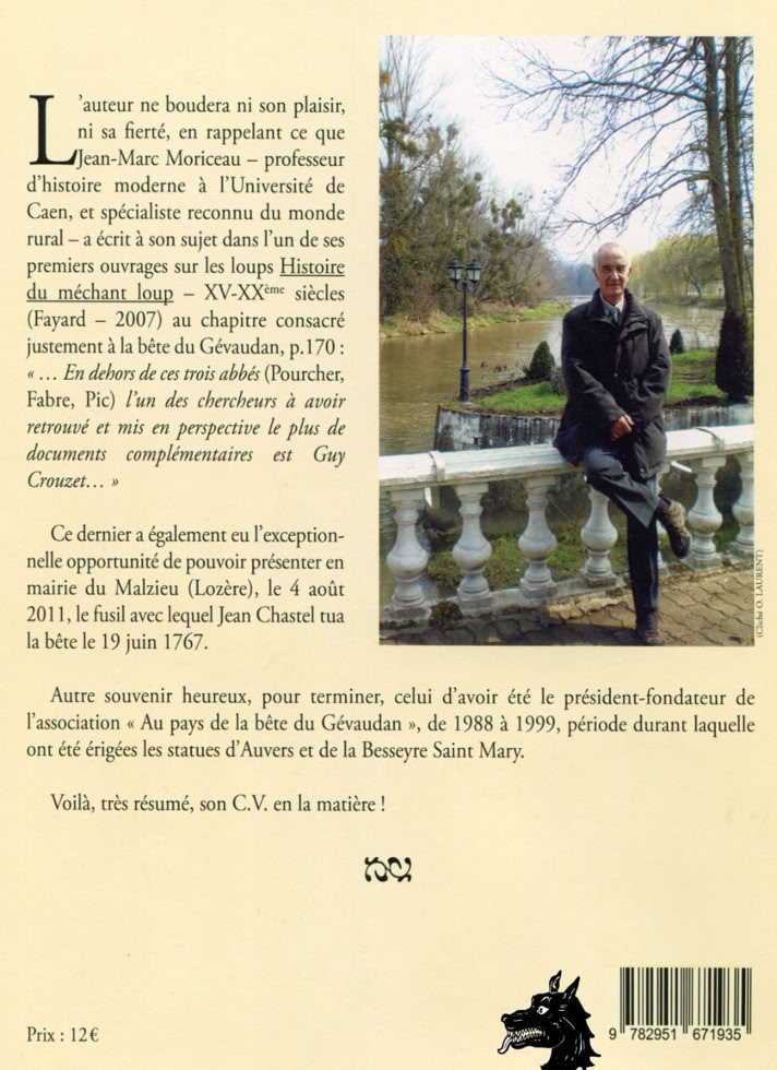 Livre Guy Crouzet - Et en Gévaudan s’installa une bête féroce inconnue dans nos climats