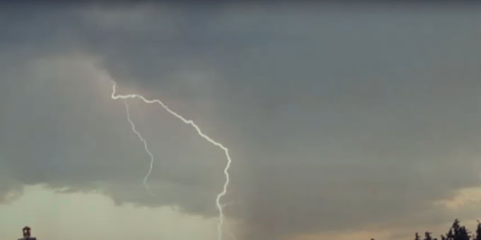 Orage sur Aumont-Aubrac