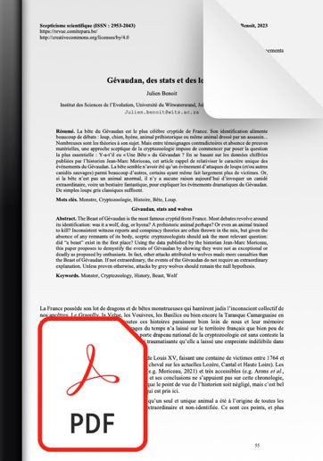 La Bête du Gévaudan l'animal pluriel mémoire de master