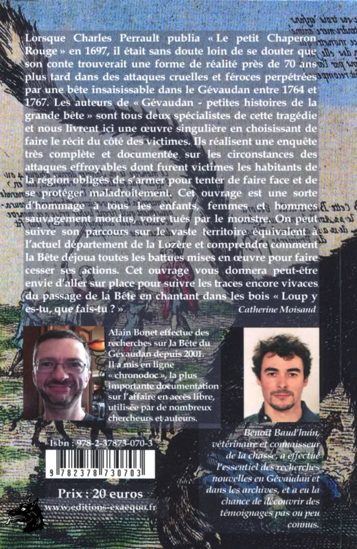 Livre Benoît Baud'huin - Alain Bonet - Petite histoire de la grande Bête